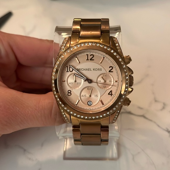 Michael Kors Women's Blair Chronograph Watch, MK5263 - Picture 1 of 2